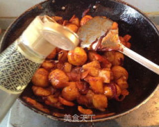 Fish Balls in Red Braised with Rice recipe