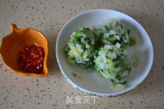 Stir-fried Okara with Yellow Cabbage recipe