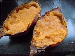 Baked Sweet Potato with Cheese recipe