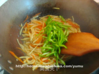 Stir-fried Three Silk recipe