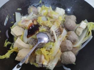 Frozen Tofu Stewed Baby Vegetables recipe