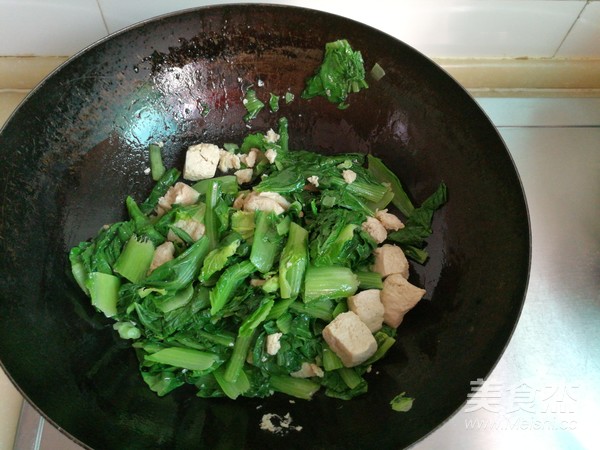 Pork Choy Frozen Tofu Pork Rib Soup recipe