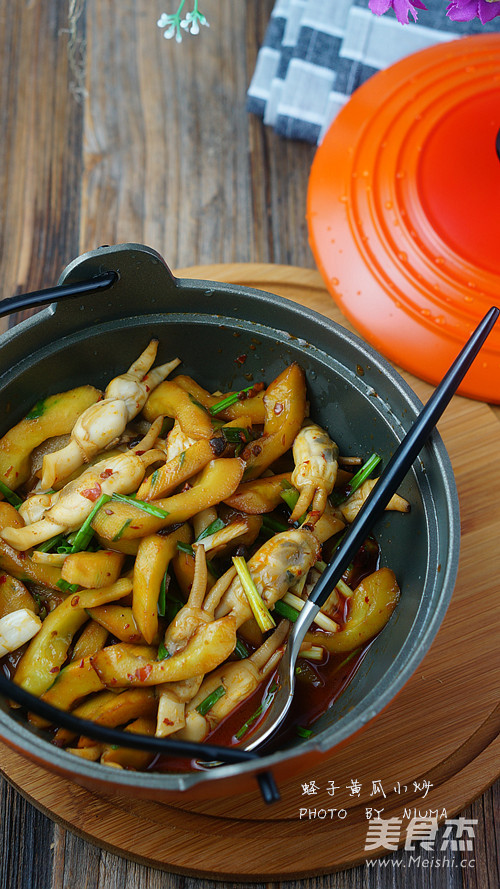 Fried Clams and Cucumber recipe