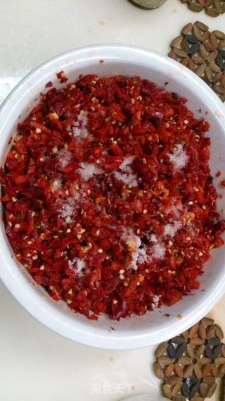 Homemade Hunan Chopped Chili Sauce recipe