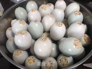 Salted Duck Egg and Sticky Rice recipe