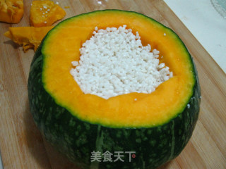 Pumpkin Glutinous Rice Gu recipe