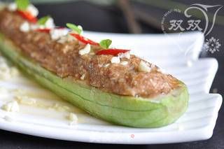 The Beauty and Whitening Cabbage that Meat-loving Beauties Can't Miss-stuffed Loofah recipe