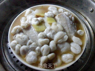 Steamed Rubber Fish with Fish Eggs recipe