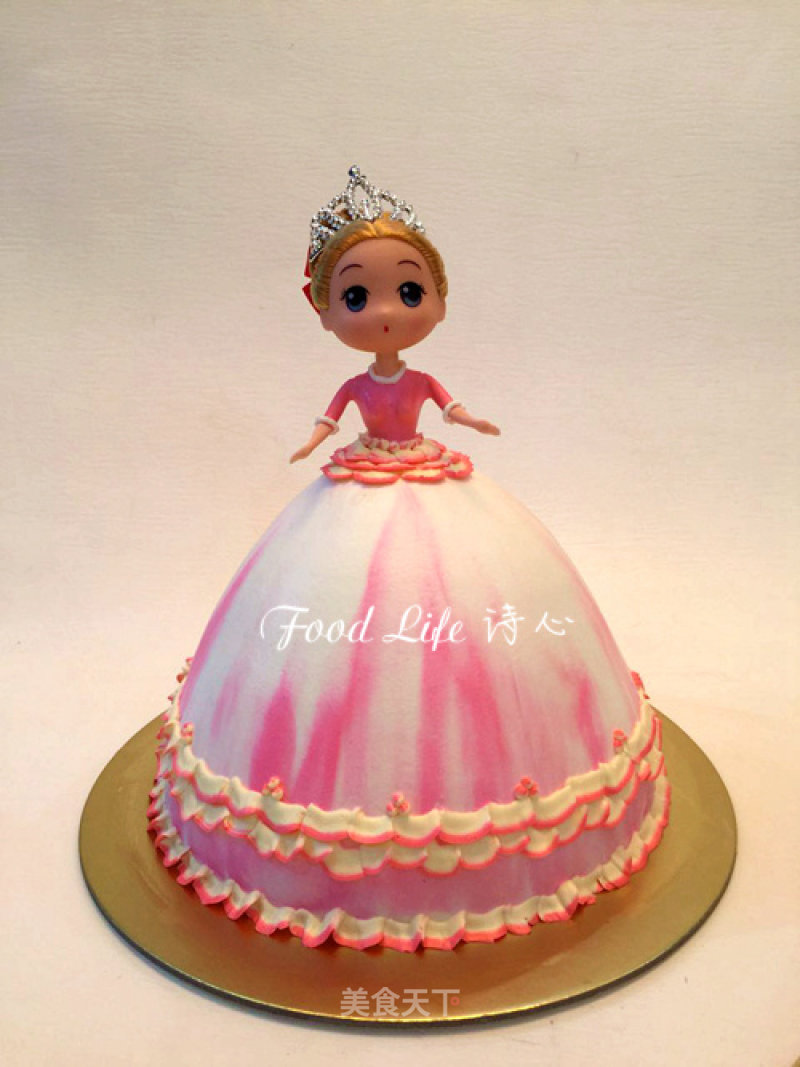 Skirt Barbie Cake recipe