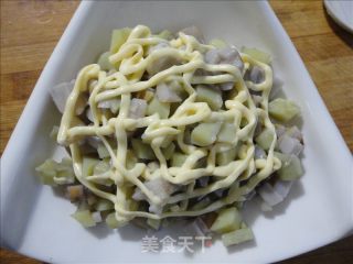 Salad with Two Taro recipe