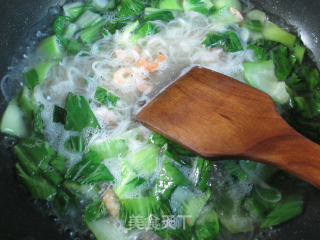 Kaiyang Green Vegetable Rice Noodles recipe