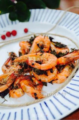 Tea Shrimp (oven Version) recipe