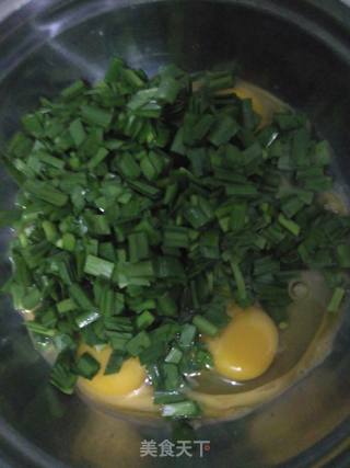 Scrambled Eggs with Leek recipe