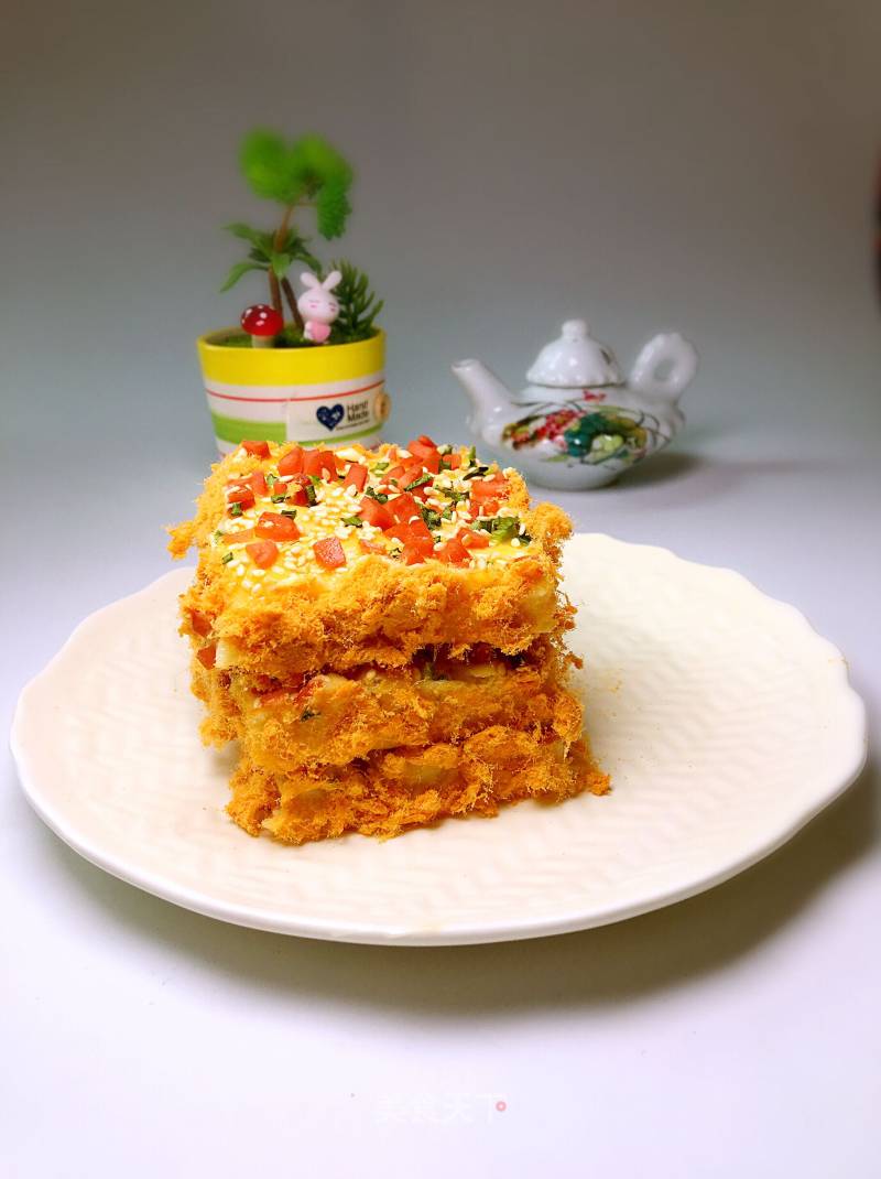 Pork Floss Bread recipe