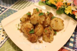 Pan-fried Baby Potatoes recipe