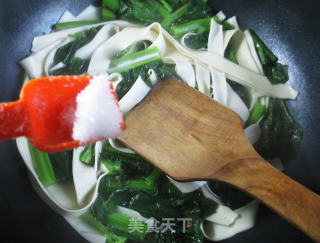 Tiancai Core Belt Noodles recipe