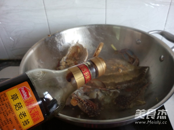 Ningbo New Year Cake Stir-fried Crab recipe