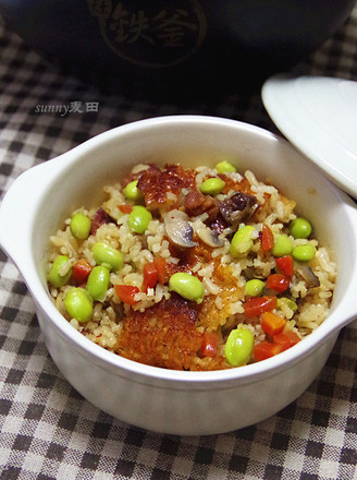 Sichuan Sausage Claypot Rice recipe
