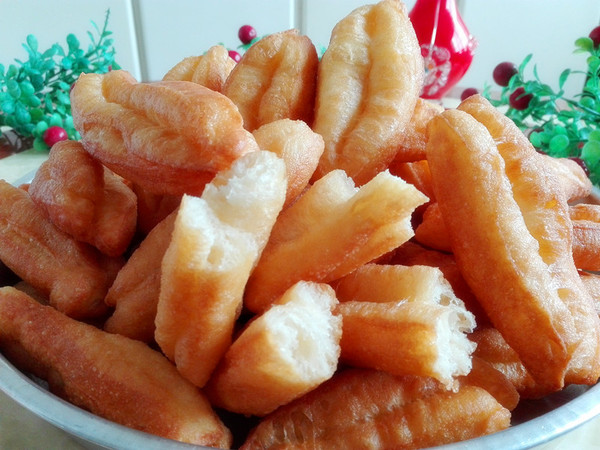 Custard Fried Dough Sticks recipe