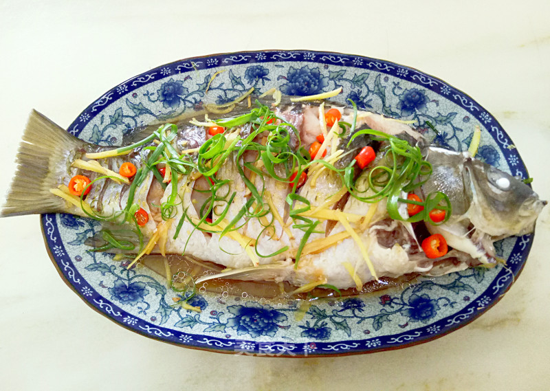 Steamed Crucian Carp recipe