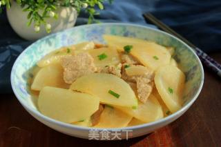 Stir-fried Pork with Radish recipe