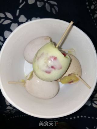 Small Eggs. Yogurt Strawberry Ice Cream recipe
