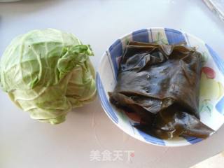 Green Cabbage Roasted Kelp recipe