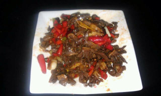 Stir Fried Duck Gizzards recipe