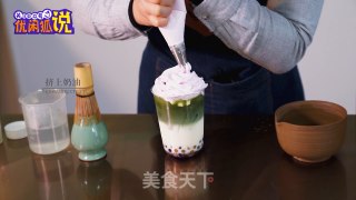Milk Tea Making Tutorial: The Practice of Ziyun Matcha Milk Tea recipe