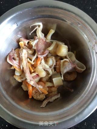 Shrimp Scallop Sweet Potato Vermicelli recipe