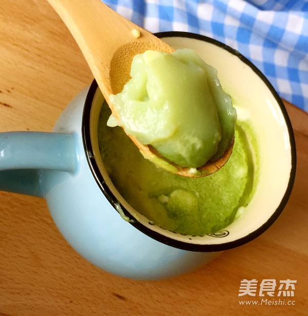 Matcha Pudding without Baking recipe