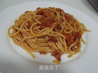 Tomato Bacon Pasta recipe