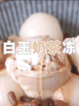 【white Jade Milk Tea Jelly】 recipe