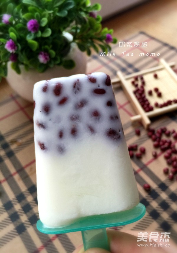 Red Bean Yogurt Popsicle recipe