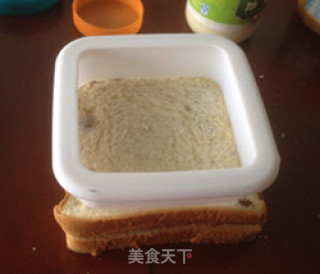 Nutritious Breakfast-fruit Sandwich recipe