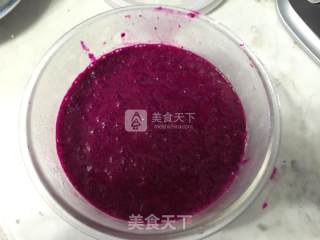 #aca烤明星大赛# Dragon Fruit Yogurt Ice Cream recipe