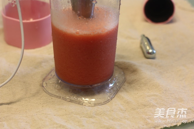 Bubble Watermelon Juice recipe