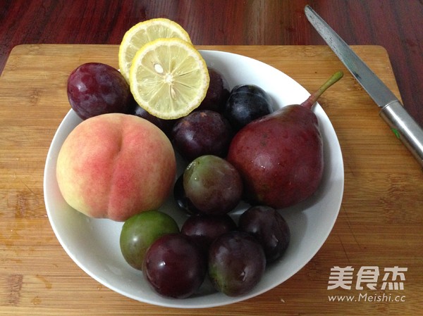 Peach and Plum Juice recipe