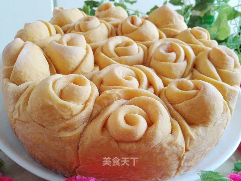 Pumpkin Rose Bread recipe