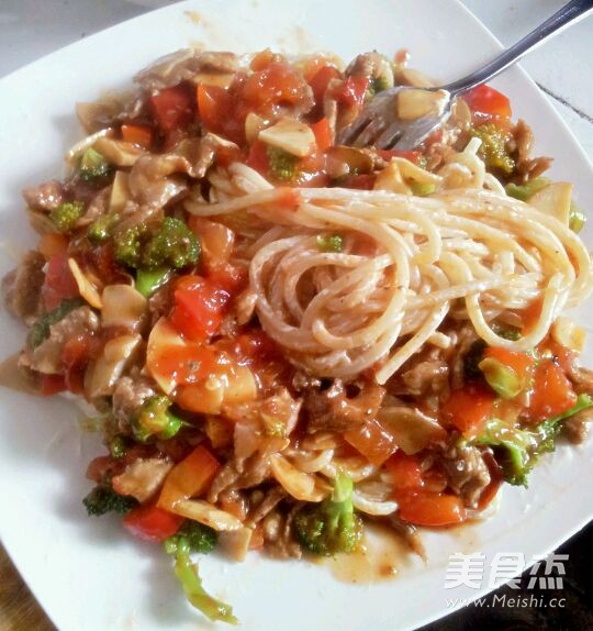 Tomato Pepper Pasta recipe