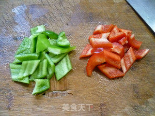 Double Pepper Stir-fried Night Blossom recipe