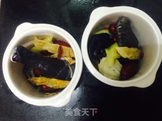 #trust of Beauty#fish Maw Black-bone Chicken Nourishing Soup recipe