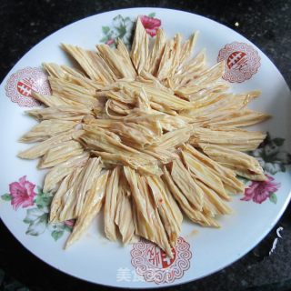 Chopped Pepper Garlic Rice Yuba recipe