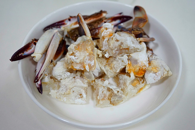 Crab Fried Rice Cake recipe