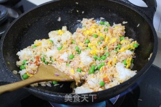 Fried Rice with Tomato, Shrimp and Egg recipe