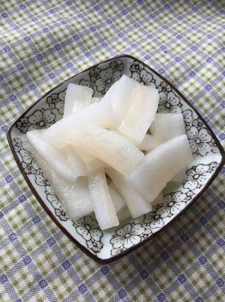 Gorgeous Transformation of Melon Skin ~ Sour and Sweet Melon Skin recipe