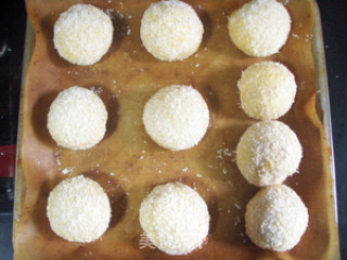 Coconut Ball Bread recipe