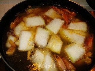 Shrimp Head Winter Melon Soup recipe