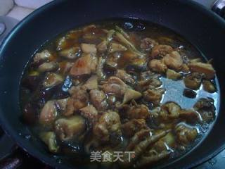 Simple Braised Chicken with Mushrooms recipe