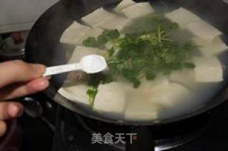 Tofu and Clam Soup recipe